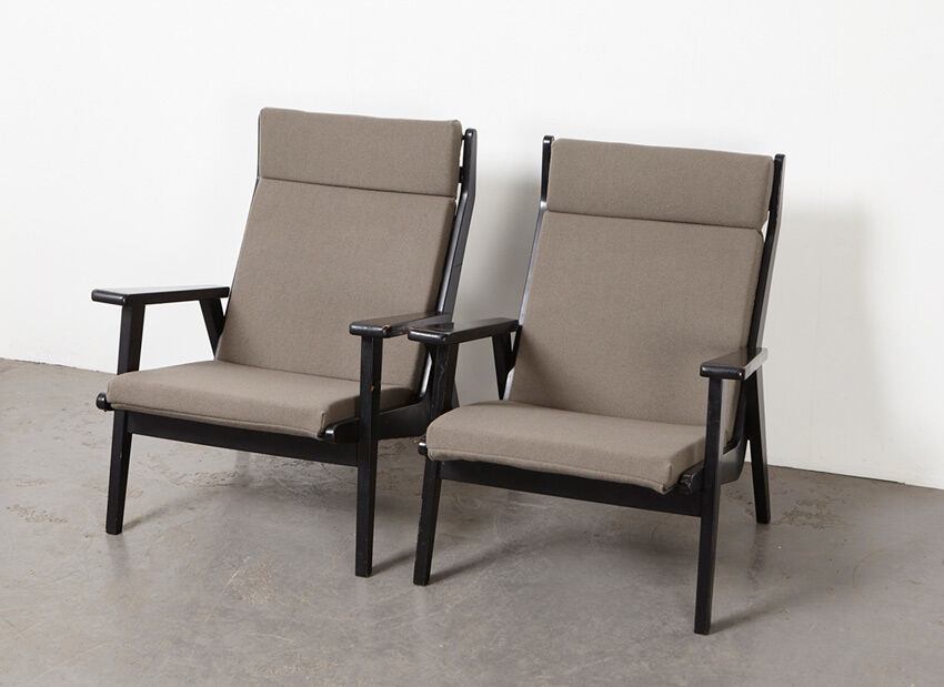 Pair of 1611 armchairs by Rob Parry for Gelderland 1952