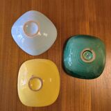 3 coupelles en céramique circa 1960