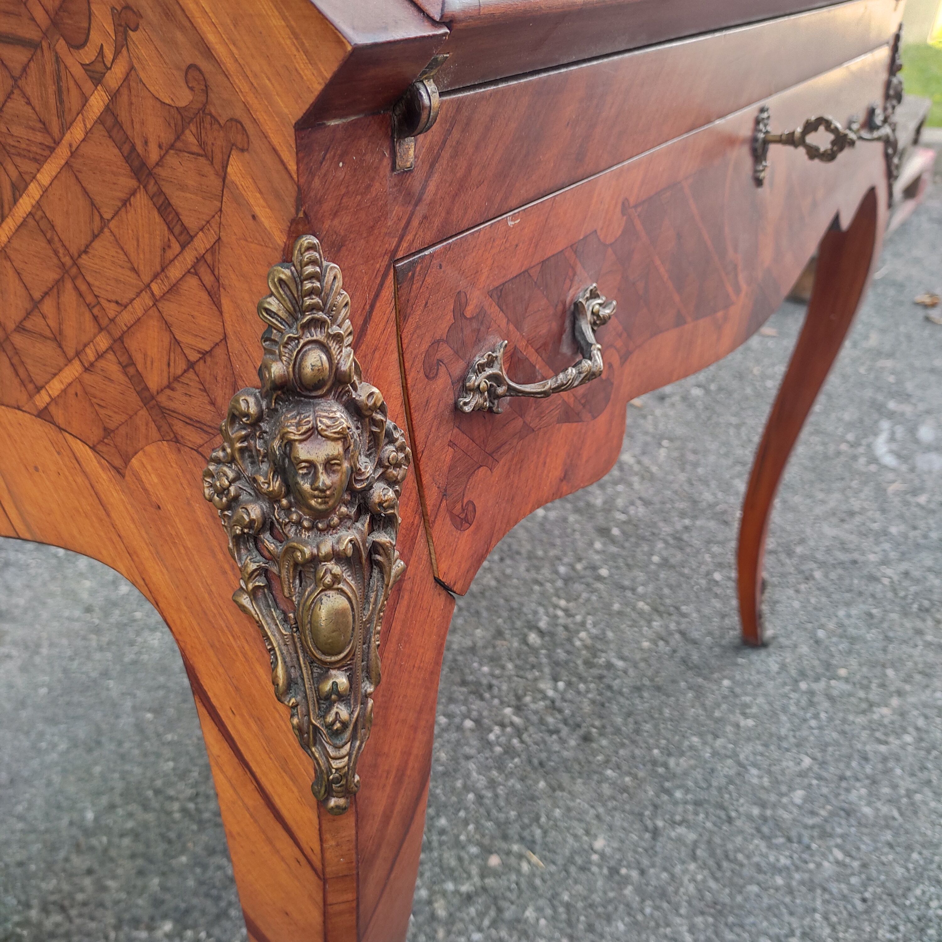 Louis XV style writing desk
