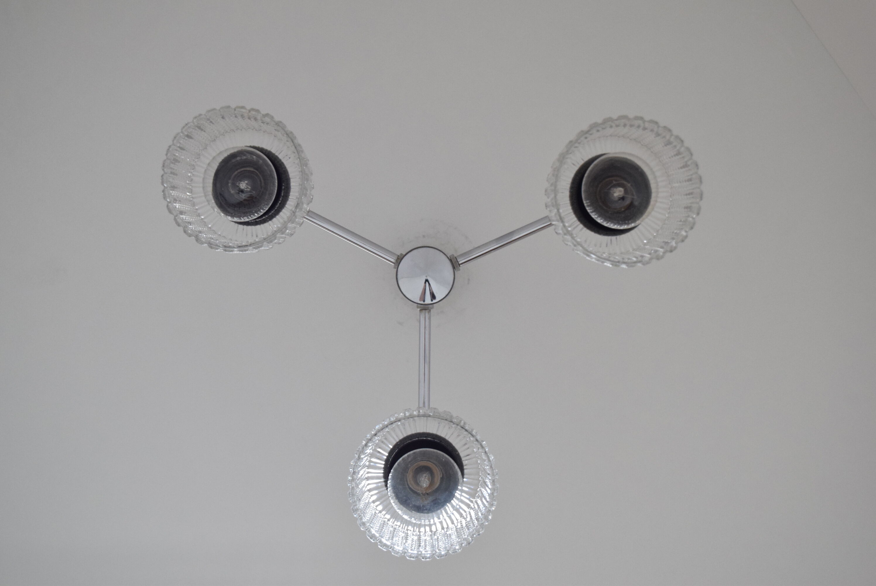 Mid-century Chandelier by Drukov, 1970’s.