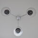 Mid-century Chandelier by Drukov, 1970’s.