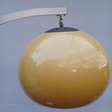 Vintage height adjustable arch floor lamp 1960s-70s
