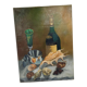 Seafood painting on canvas