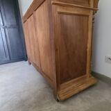 Old counter furniture trade furniture console central island raw wood storage sideboard