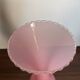 Opaline pink and white soliflore vase – Made in Italy vintage