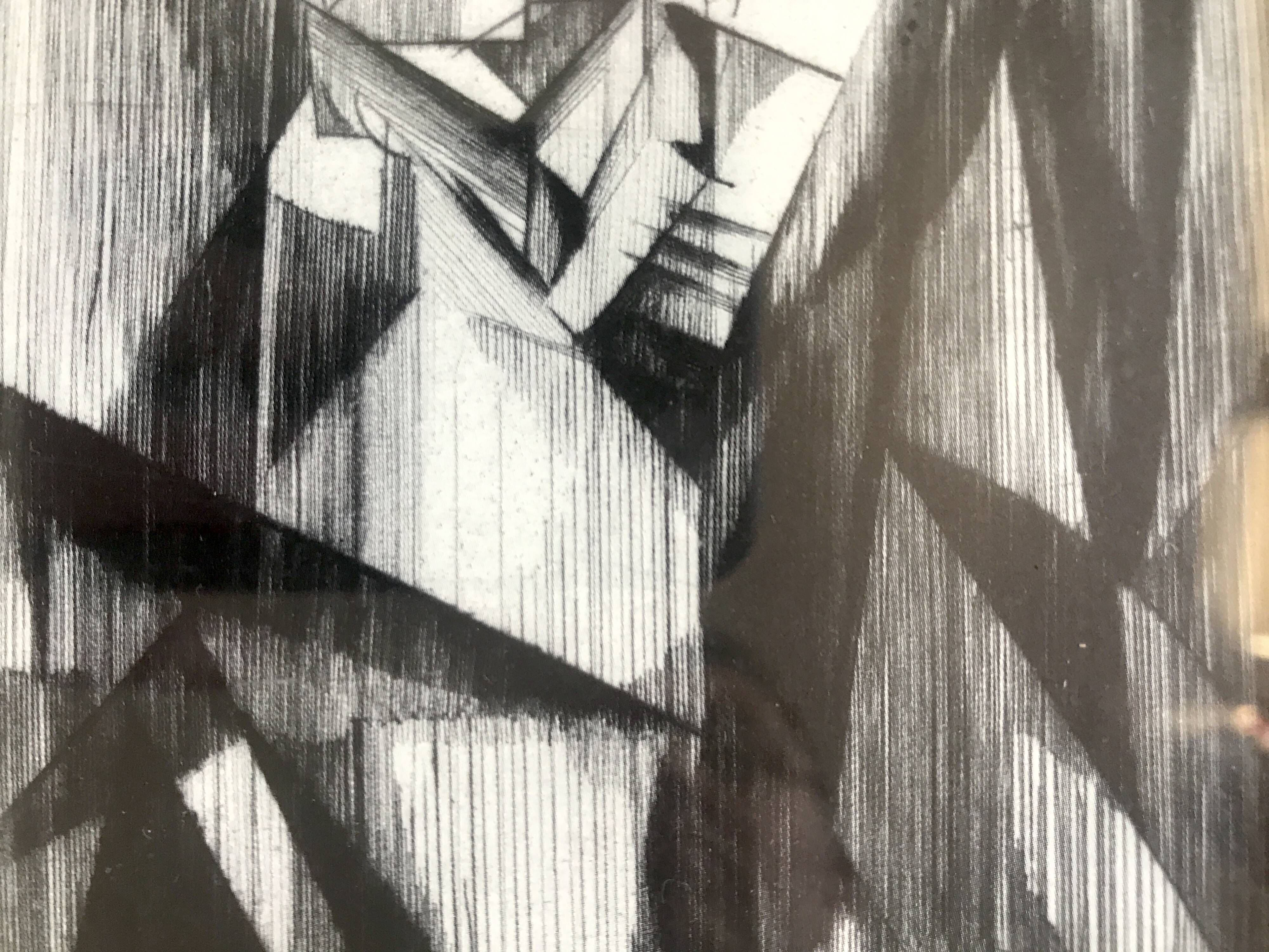 France MITROFANOFF, Untitled. Indian ink on paper. Small framed format.