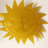 Sun wall lamp by jean-charles de castelbajac for brossier saderne & roset line, 90s.