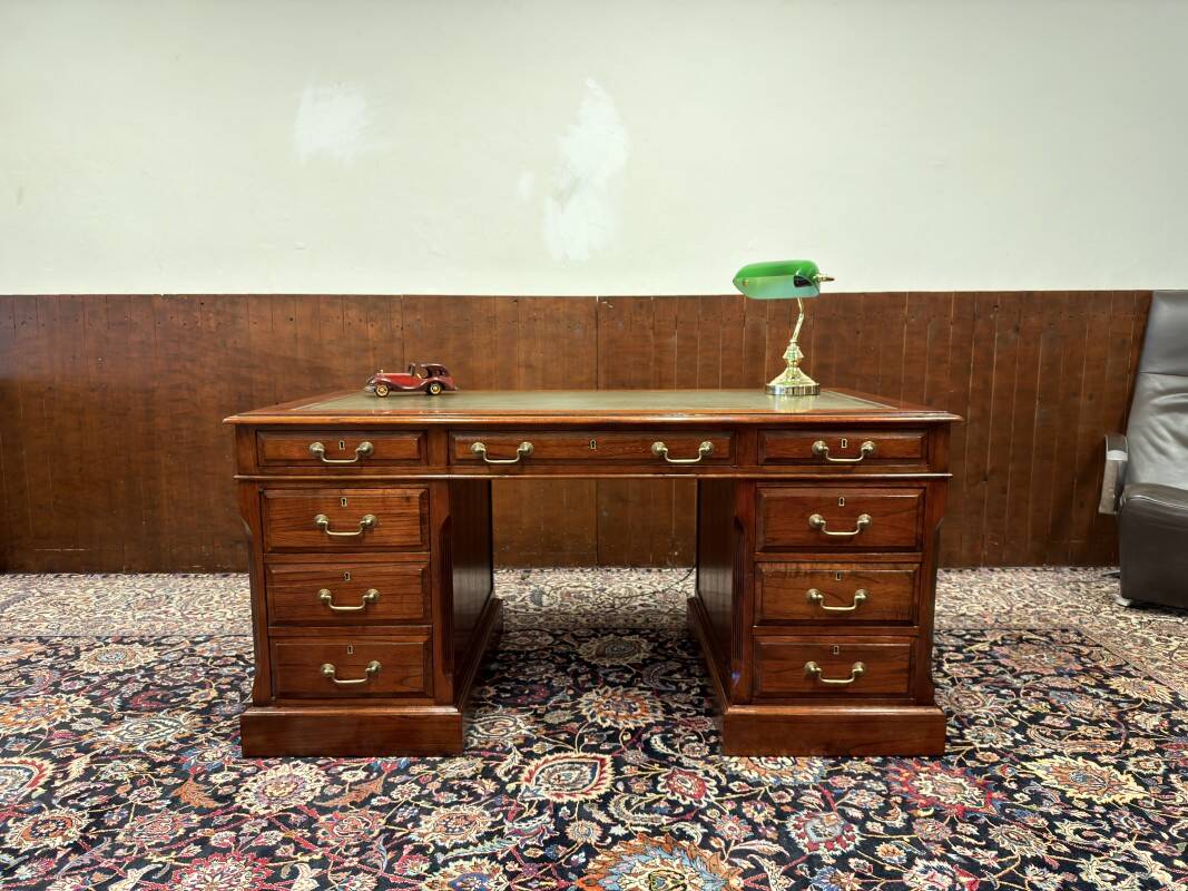 Classic English Globe Wernicke Desk