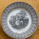 Creil Montereau - duo of plates
