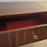 Formica dressing table with mirror