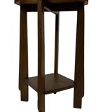 Art Deco plant table side table Oak 1950s