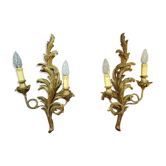 Great pair of style Louis XV Golden wood