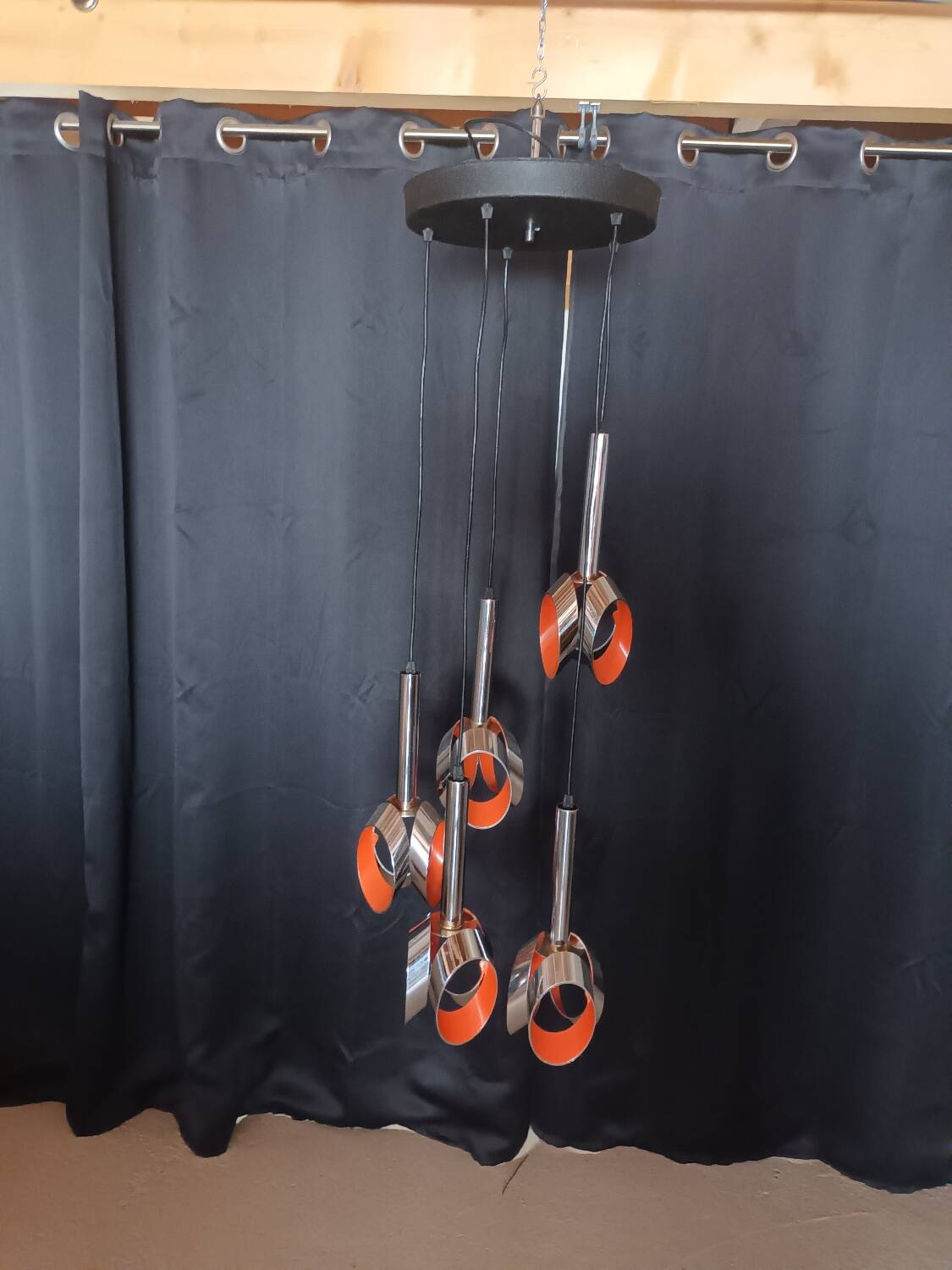 Vintage 1970s Raak chandelier