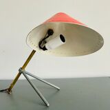 Pinocchio table and wall lamp by H. Busquet For Hala Zeist, Ca. 1950s