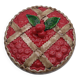 Slush lid for tart. 50s/60s. Cherry .