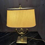 Ensemble de 2 lampes  en métal doré