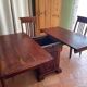 Table à manger avec 4 chaises en Teck