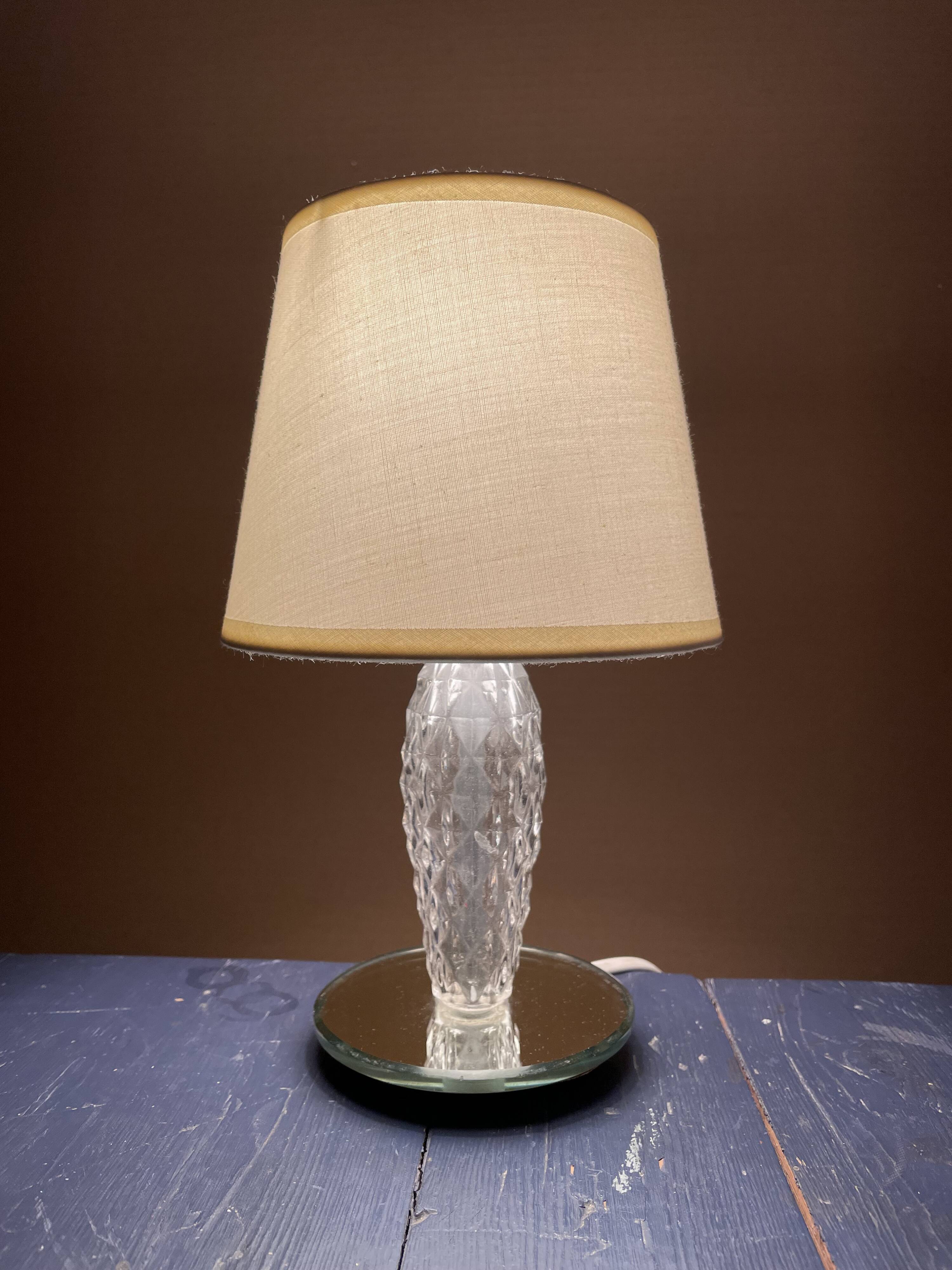 Old Art Deco table lamp