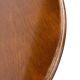 Vintage round wooden side table