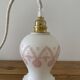 Vintage opaline lamp