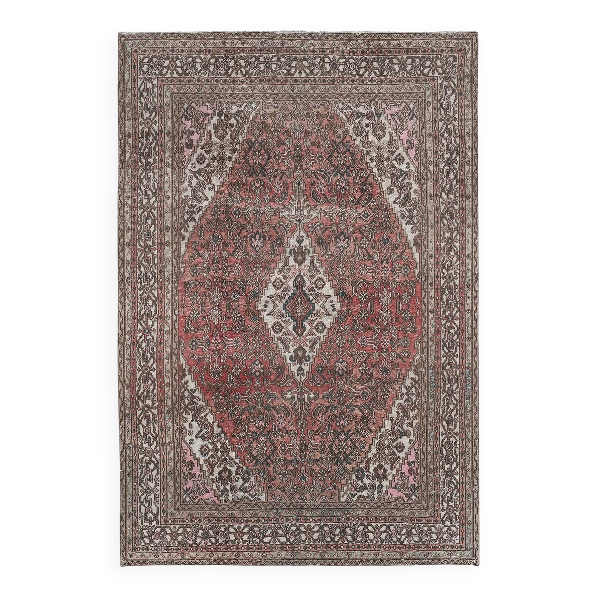 Tapis Oushak turc vintage