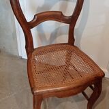 Chaise cannée ancienne