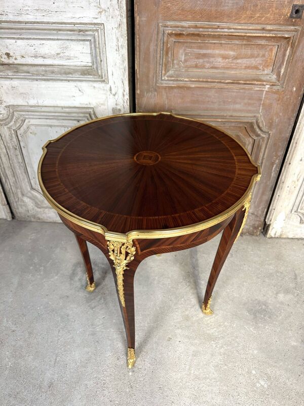 Guéridon de style Napoléon III  fin 19e siècle