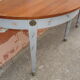 Pair of directoire mahogany style console