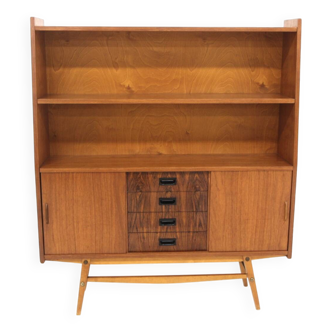 Scandinavian teak bookcase, Sweden, 1960