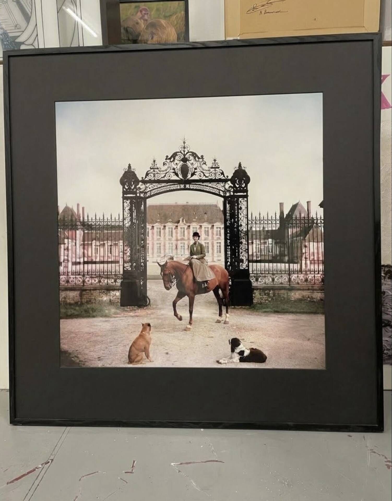 Authentic photographic print certified by the Getty Images Gallery.