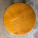 Vintage Scandinavian pine stool
