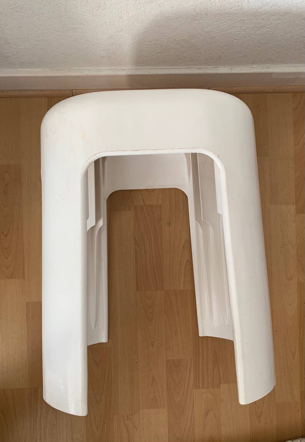 Vintage plastic stool from the 70s