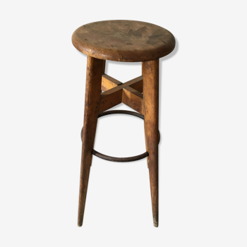 Stool high Stella compass 1950/60 feet