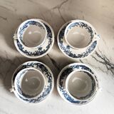 4 Villeroy and Boch cups and saucers