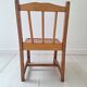 Chaise enfant en bois vintage