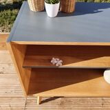 Vintage sideboard with compass feet
