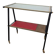 Vintage 1950s rolling dessert trolley with two shelves.