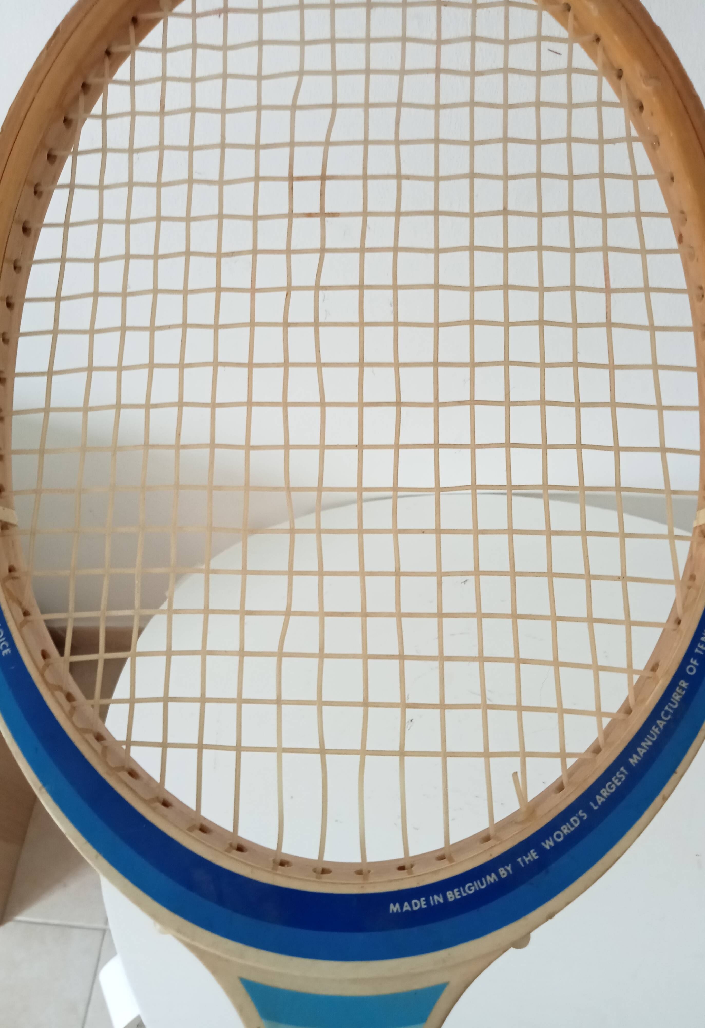 Vintage wooden tennis racket Donnay Ladyflex