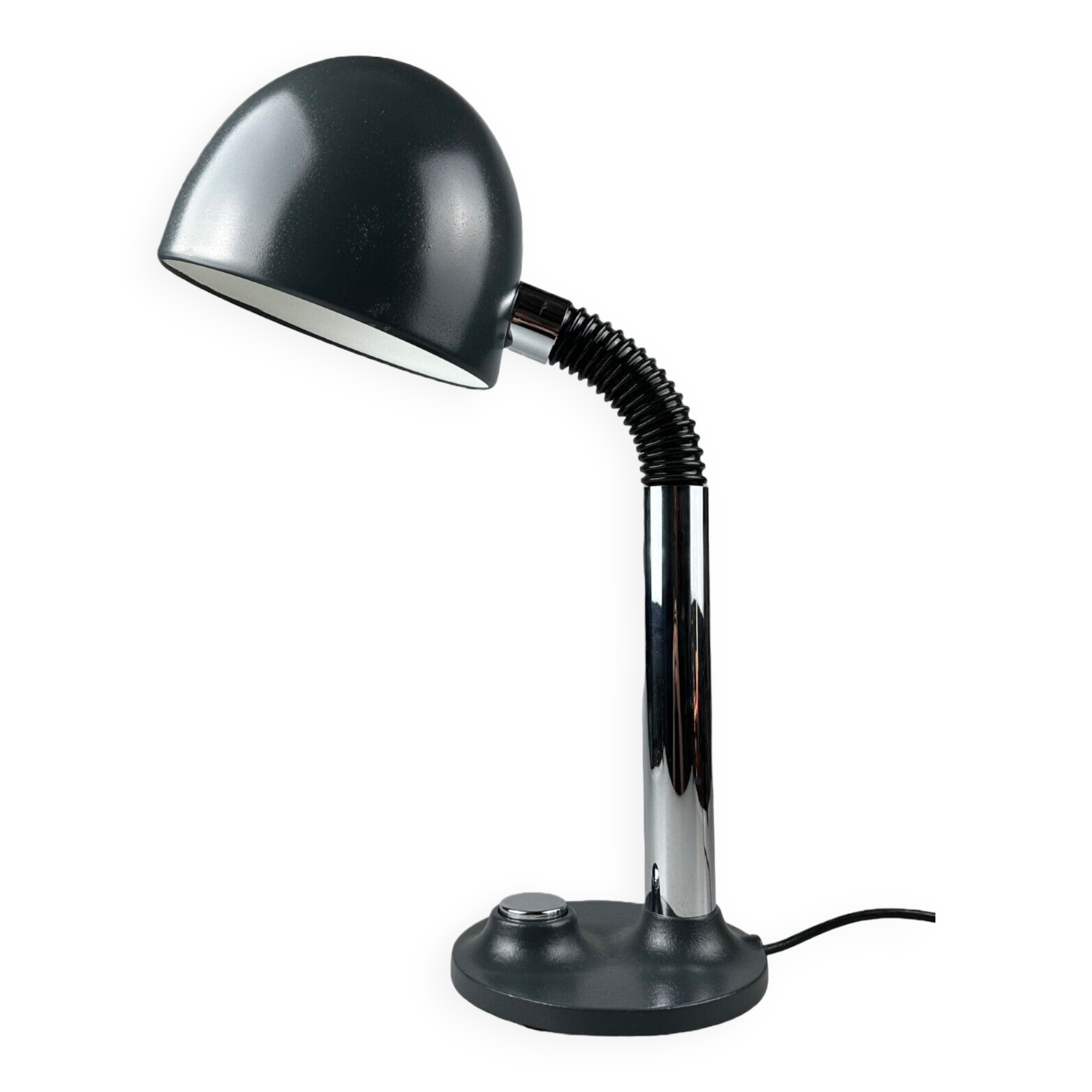 60s 70s table lamp Egon Hillebrand ball lamp space age metal design