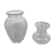 Lot de 2 vases en verre