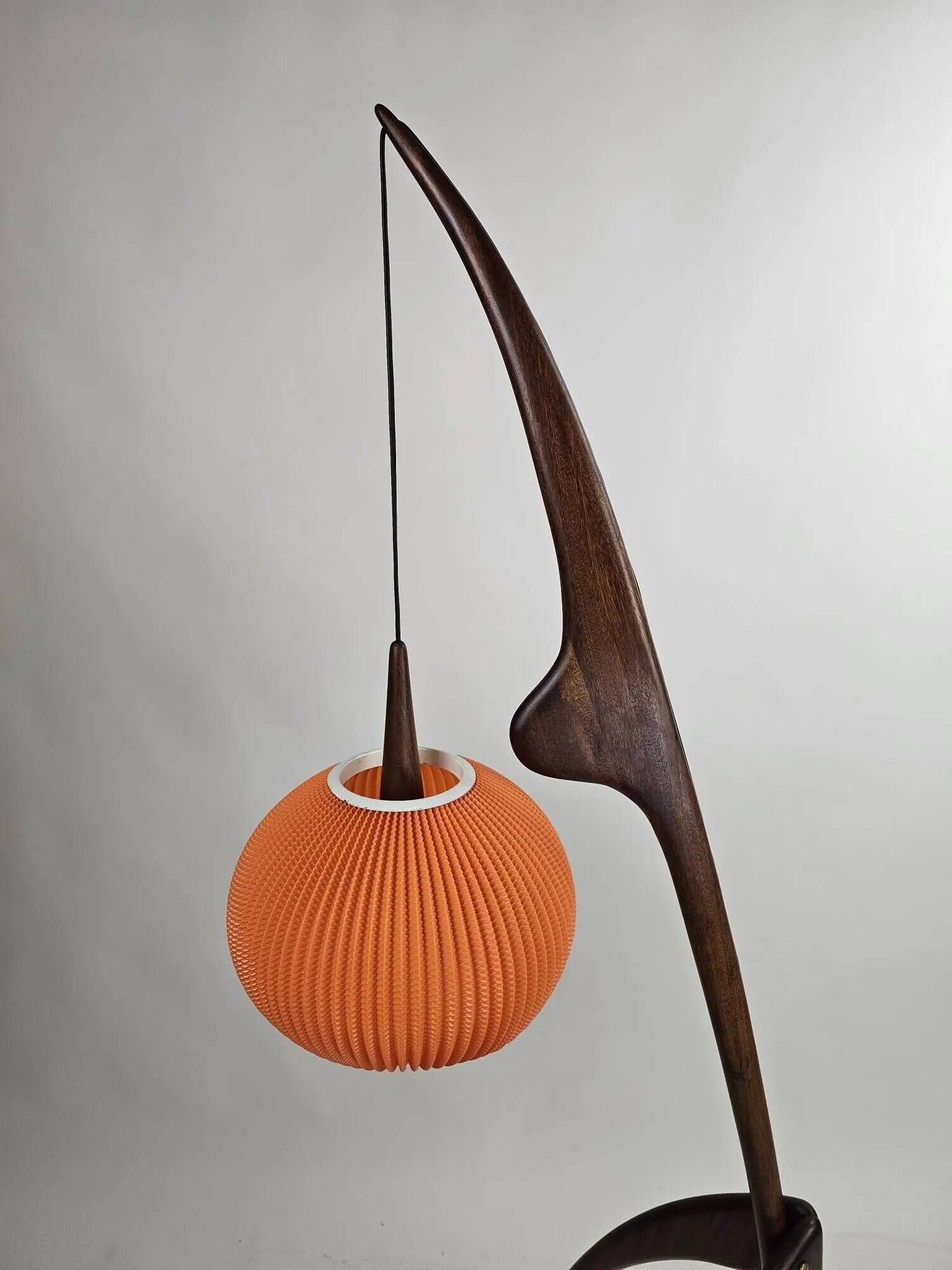 Floor lamp “Praying Mantis” by Rispal – France 1950s