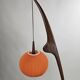 Floor lamp “Praying Mantis” by Rispal – France 1950s