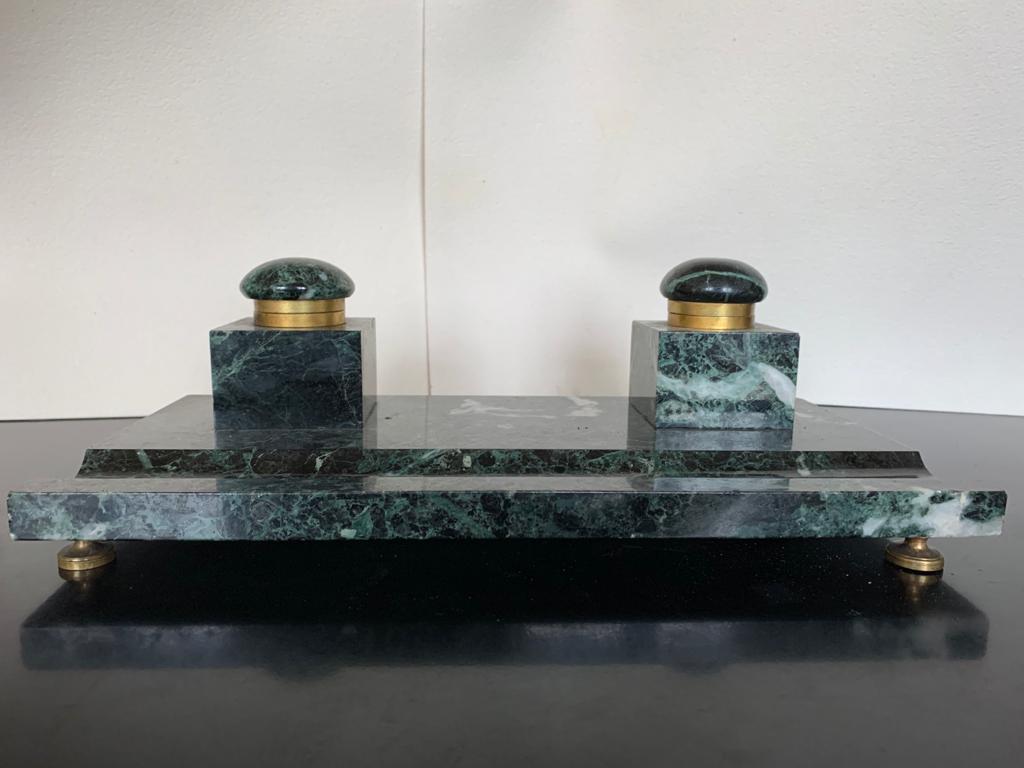 Marble inkwell