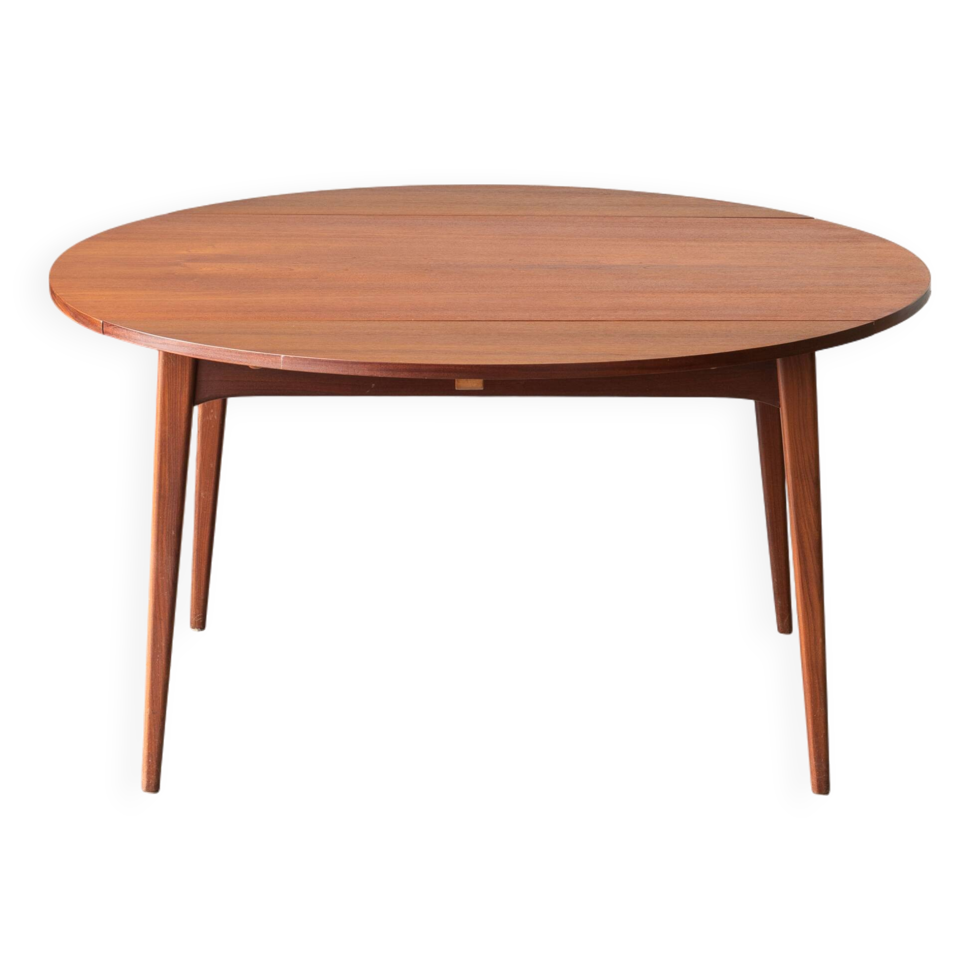 Round dining table by Louis Van Teeffelen for Wébé, 1960's