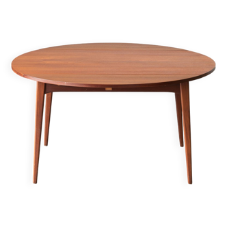 Round dining table by Louis Van Teeffelen for Wébé, 1960's