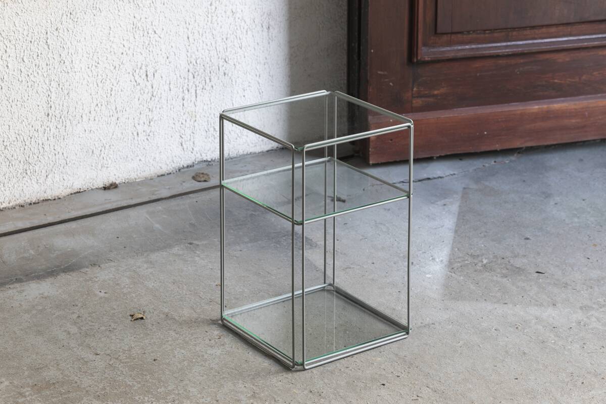 side table by Max Sauze , France, 1970s
