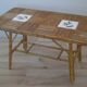 Rattan coffee table