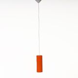 Suspension Murano Venini 486a par Paolo Venini pour Venini & C., 1962, orange