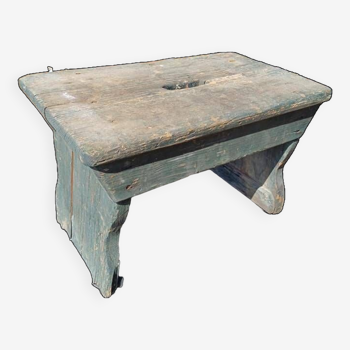 Primitive antique foot stool