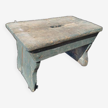 Tabouret pied antique primitif